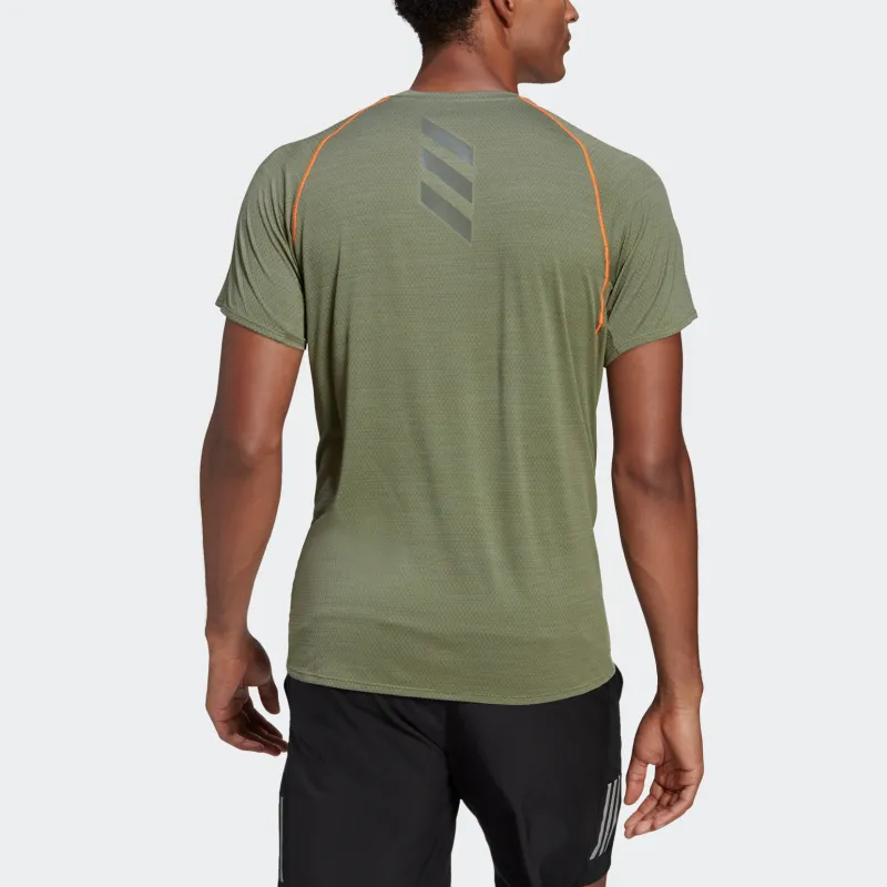 Adidas Runner ADI TEE T-Shirt Men's Legacy Green-3