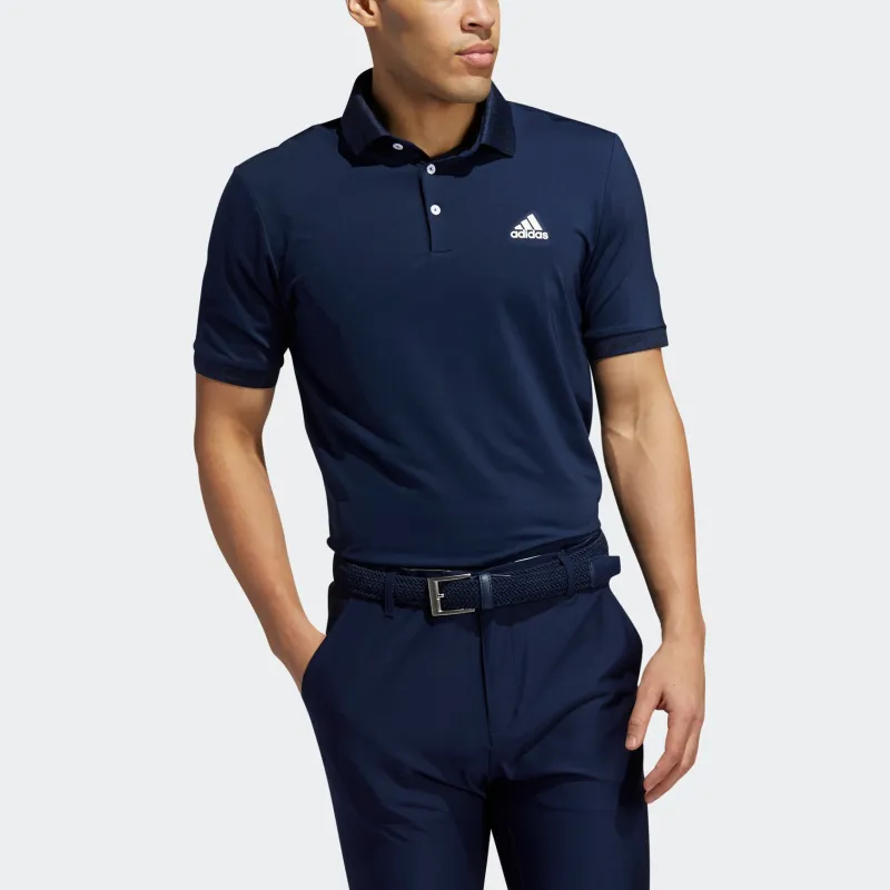 Adidas Polo Shirt Men's Navy Blue-1