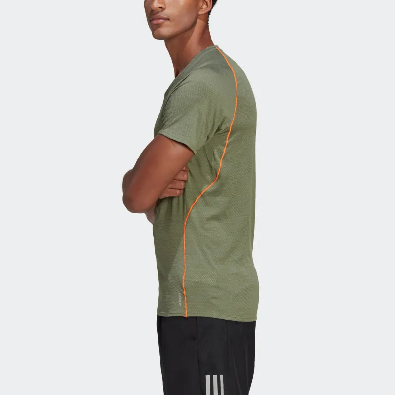 Adidas Runner ADI TEE T-Shirt Men's Legacy Green-4