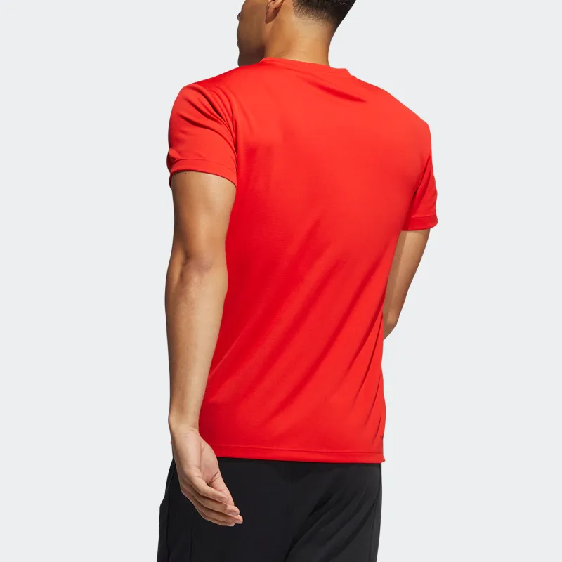 Adidas AEROREADY T Shirt Men's Bright Red-2