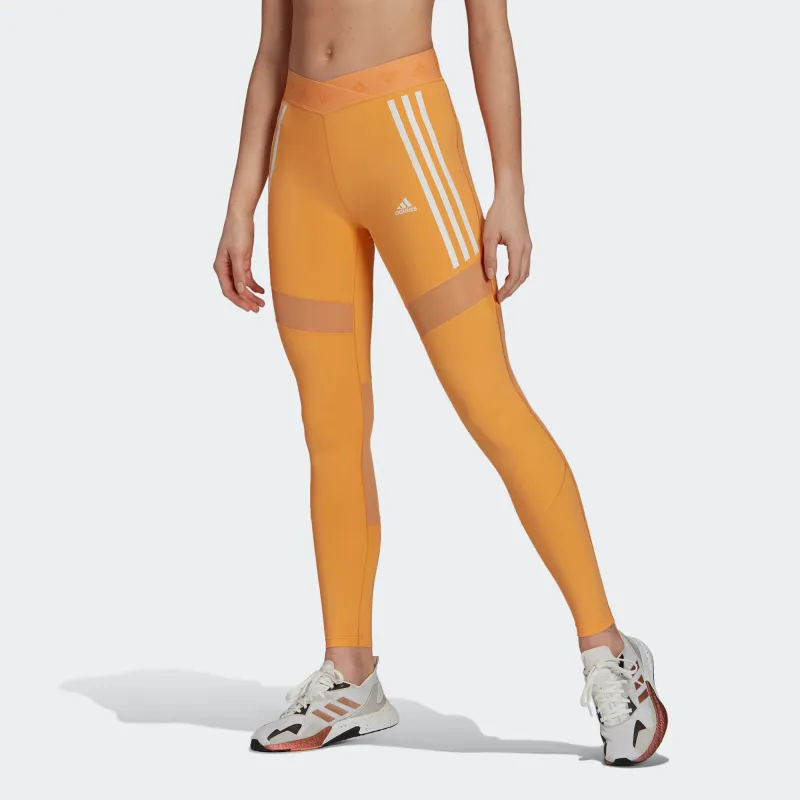 Adidas Sports Pants Women's Orange Yellow-1