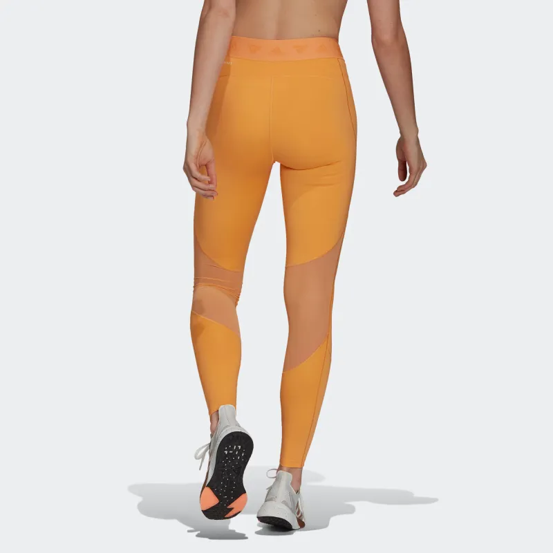 Adidas Sports Pants Women's Orange Yellow-2
