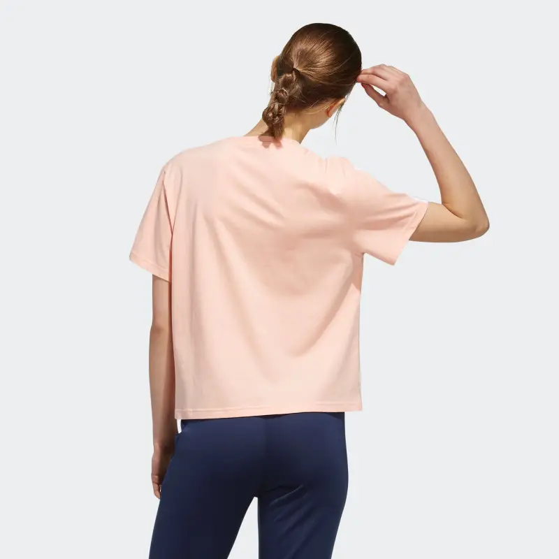 Adidas Neo T Shirt Women's Glossy Pink-3