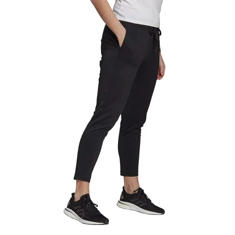 Adidas AEROREADY Knitted Sweatpants Women's Black-1