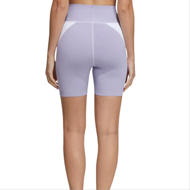 Adidas Primeknit Sports Shorts Women's Light Purple-3