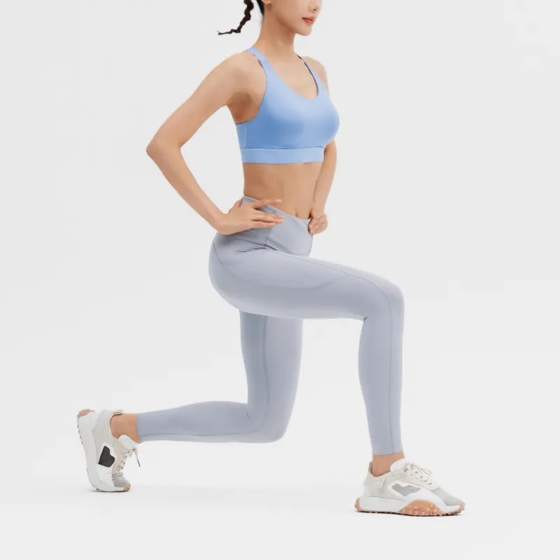 DECATHLON Sports Pants Women's Light Gray-3
