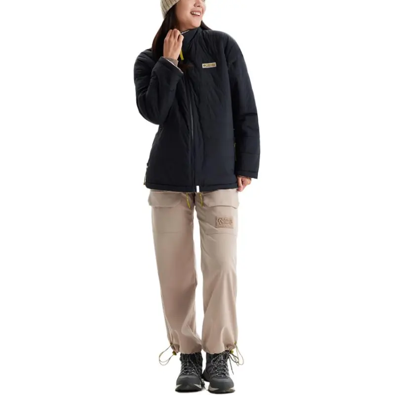 Columbia Puffer Jacket Unisex Black-1