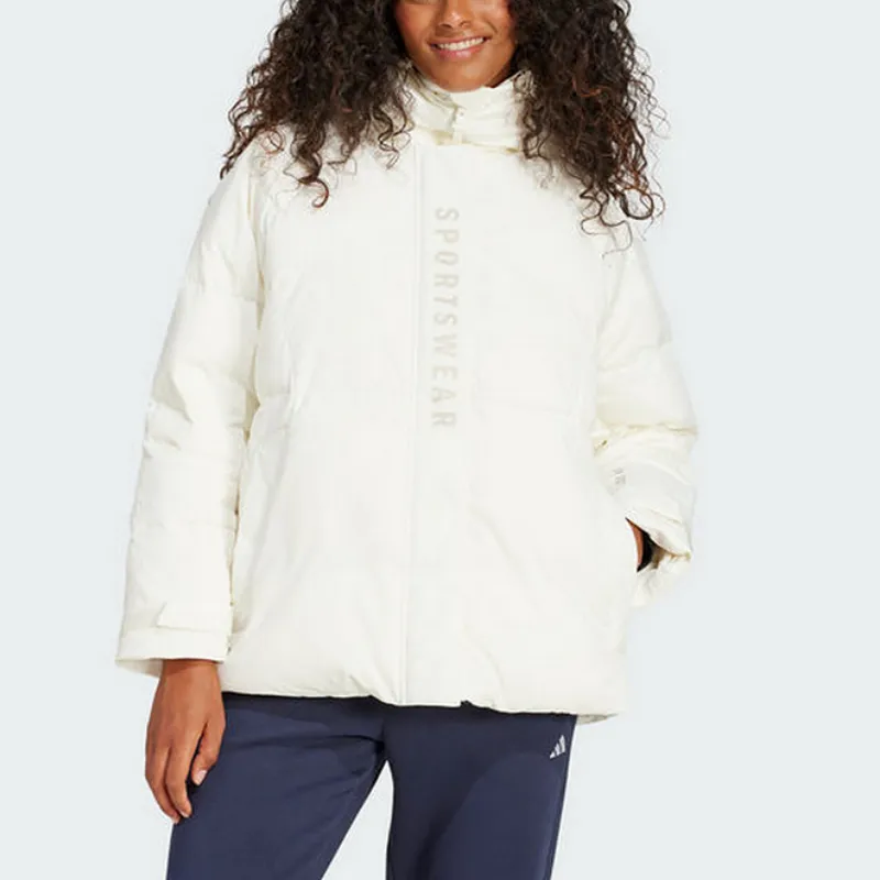Adidas Sportswear FW24 Down Jacket Women's White-1
