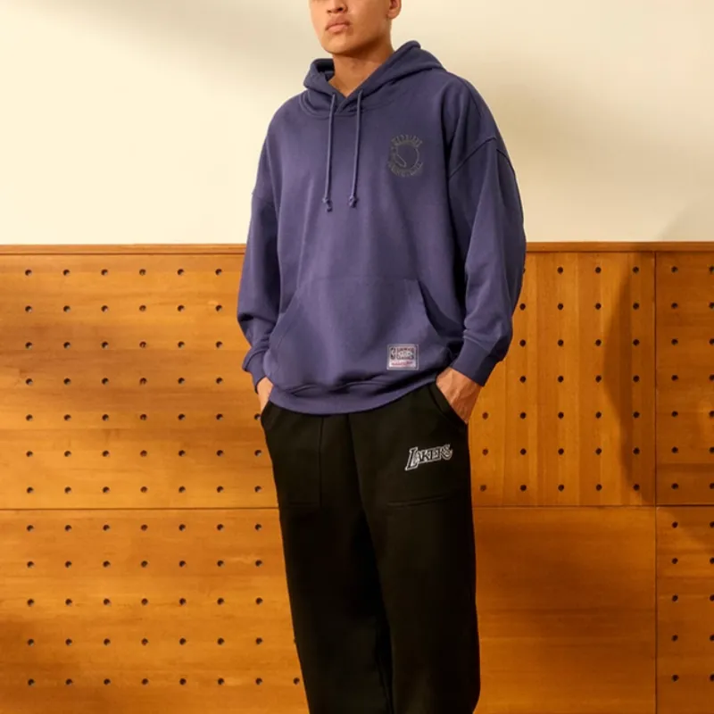 NBA x Mitchell & Ness Sweatshirt Unisex Navy Blue-3