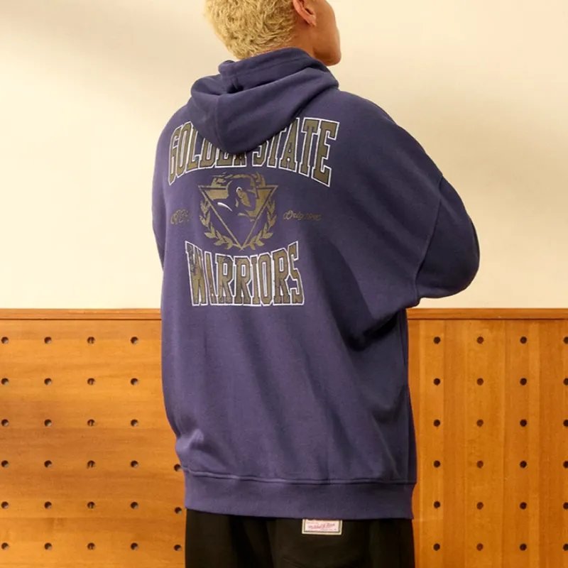 NBA x Mitchell & Ness Sweatshirt Unisex Navy Blue-4