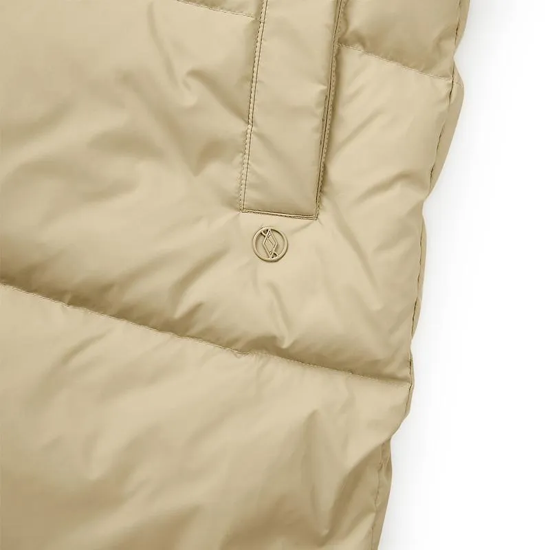 Skechers Yazhuan Series Down Jacket Women's Sand Dune Brown-3