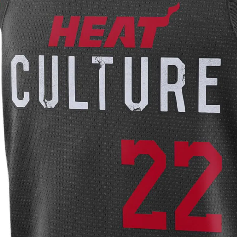 Nike Jimmy Butler Miami Heat City Edition 2023/24 Men's Nike Dri FIT Nba Swingman Jersey-2