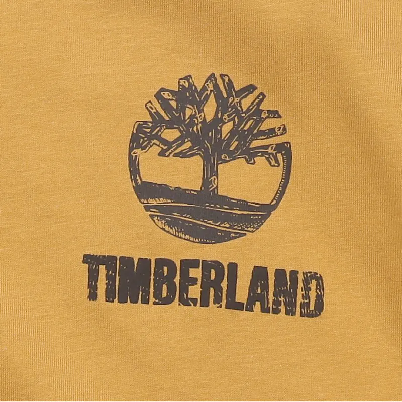 Timberland T Shirt Unisex Yellow-4