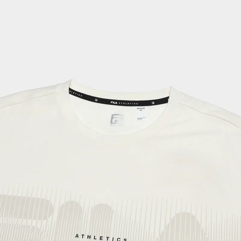 FILA T Shirts Men White Sugar-3