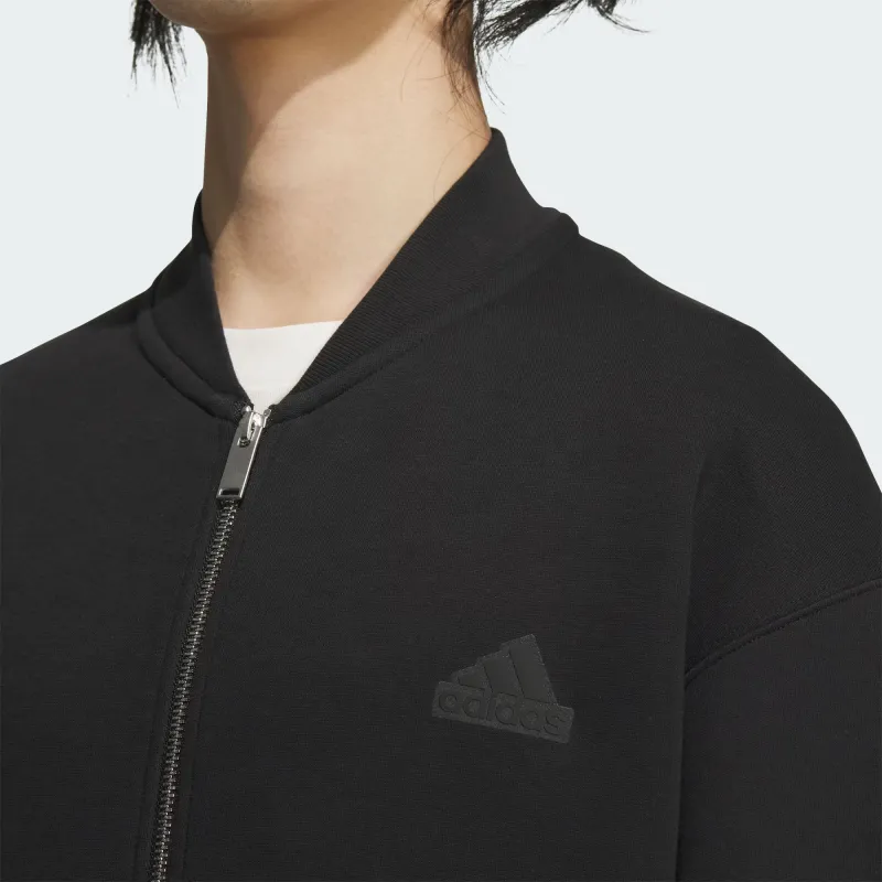 Adidas Spacer Bomber Jacket Jackets & Coats Men's Black-4