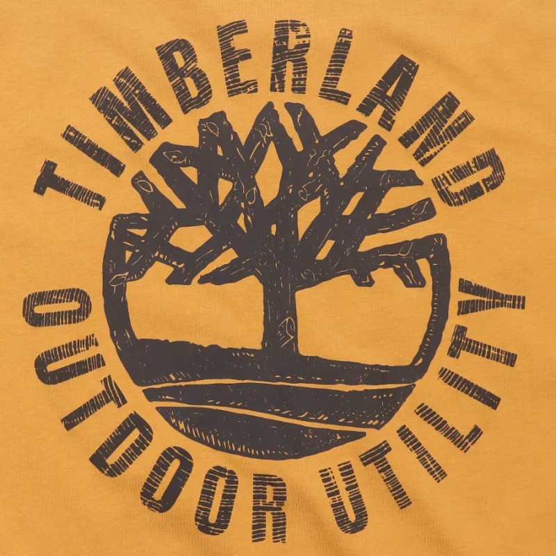 Timberland T Shirt Unisex Yellow-5