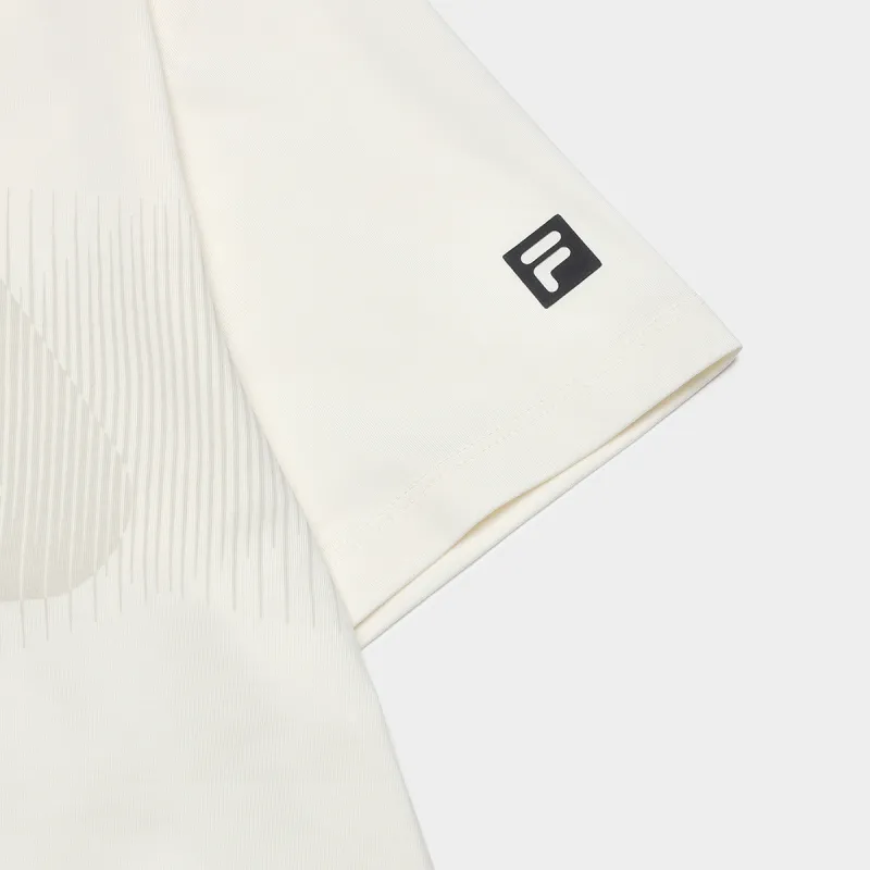 FILA T Shirts Men White Sugar-4