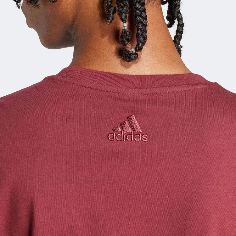 Adidas Essential T Shirts Men Dark Red-3