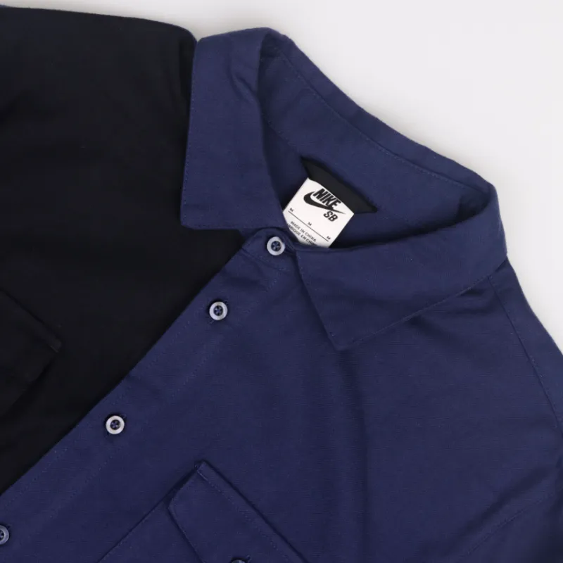 Nike Shirts Men Navy Blue-4