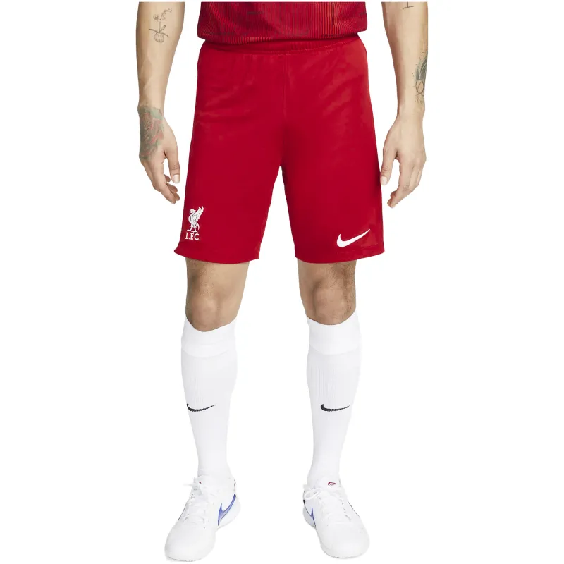 Nike Nike Liverpool 2023/24 Season Uniform Soccer Bottoms Men's Red White-2