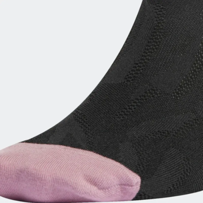 Adidas Mid Calf Socks Unisex 1 Pack Black/purple Pink-1