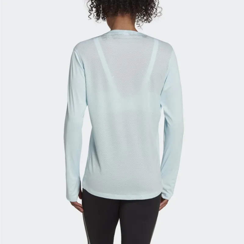 Adidas T Shirt Women's Sky Blue-3