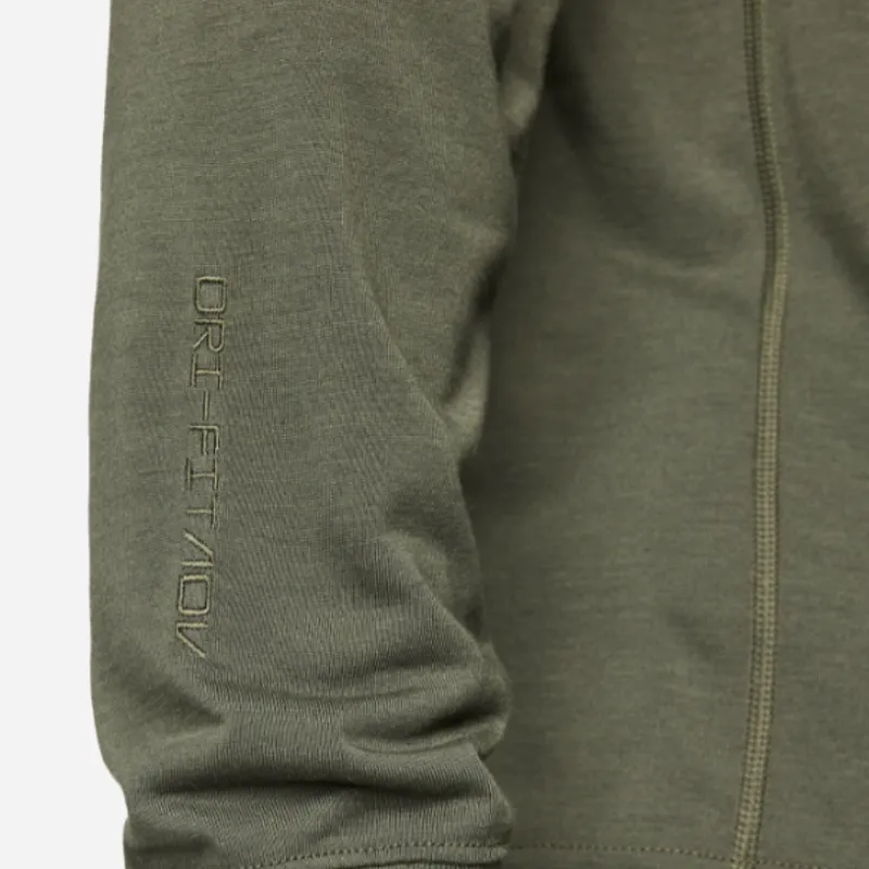 Nike T Shirts Men Olive Green-4