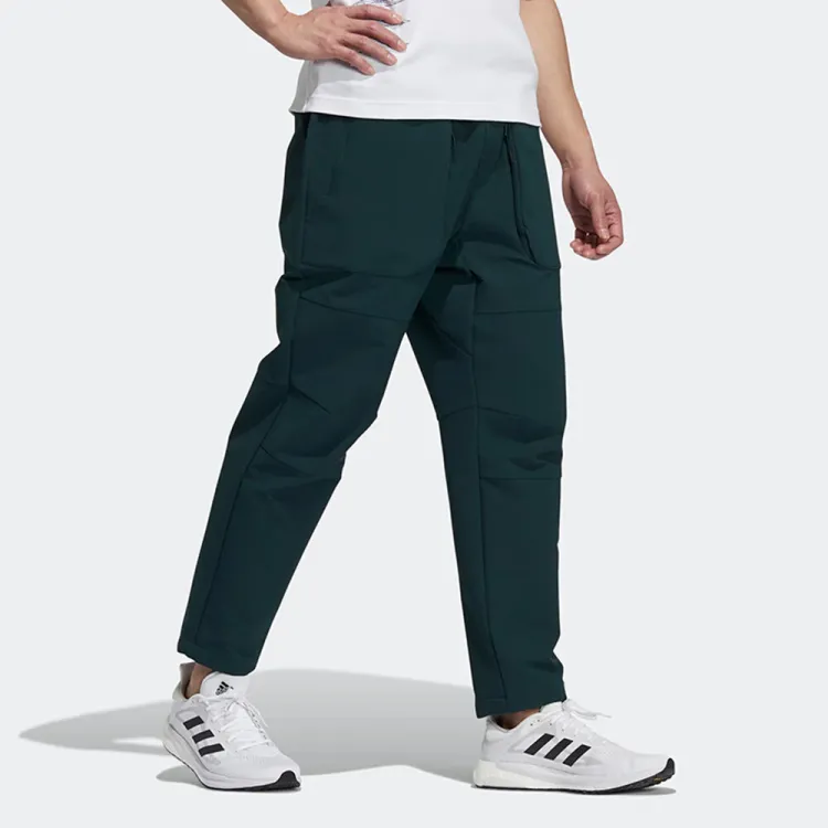 Adidas Athletic Trousers Men's Olive Green-3