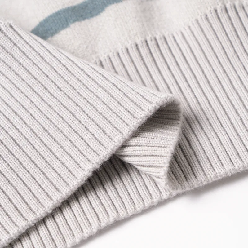 HERMES Sweaters Men Gray-7
