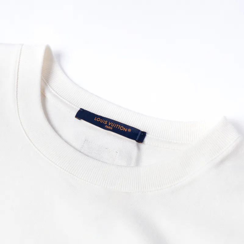 LOUIS VUITTON 1AGHXT Embroidered Short Sleeved T Shirt-8