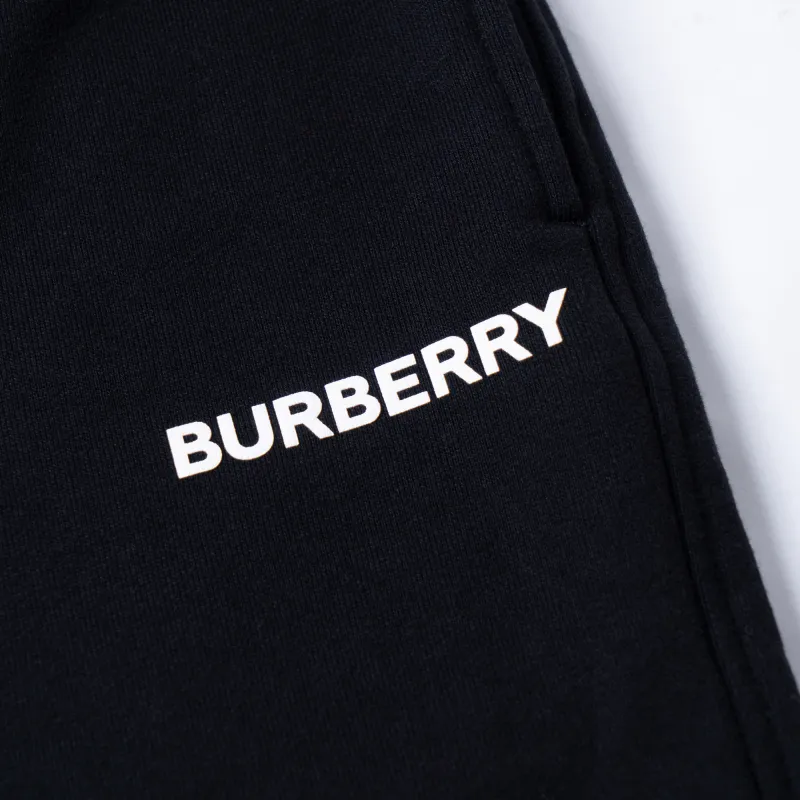 Burberry Logo Print Shorts-9