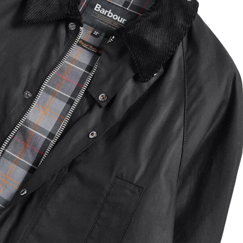BARBOUR FW24 Jackets Coats Men's Classic Black-8