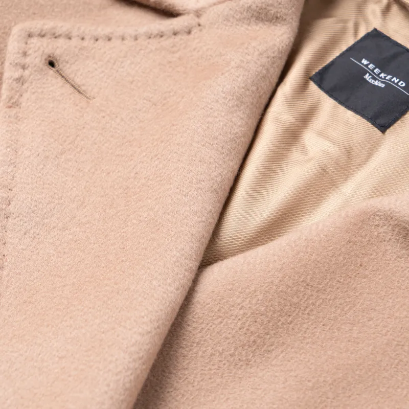 WEEKEND MaxMara Coat Women's Camel-7