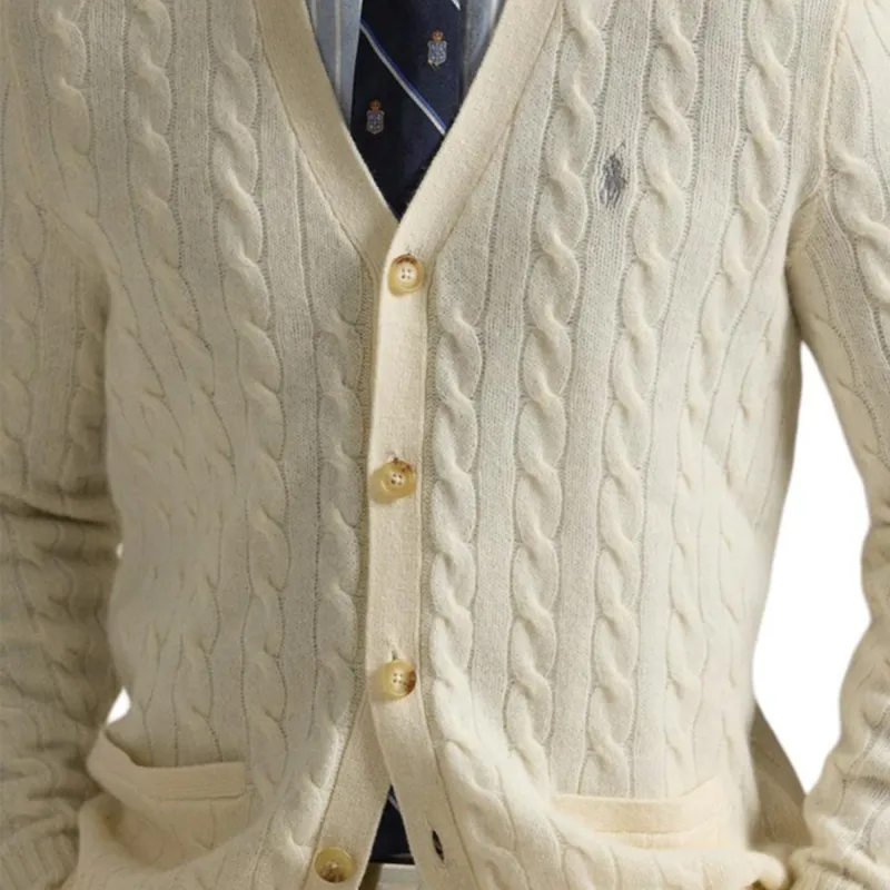Polo Ralph Lauren FW24 Sweater Men's Cream-4
