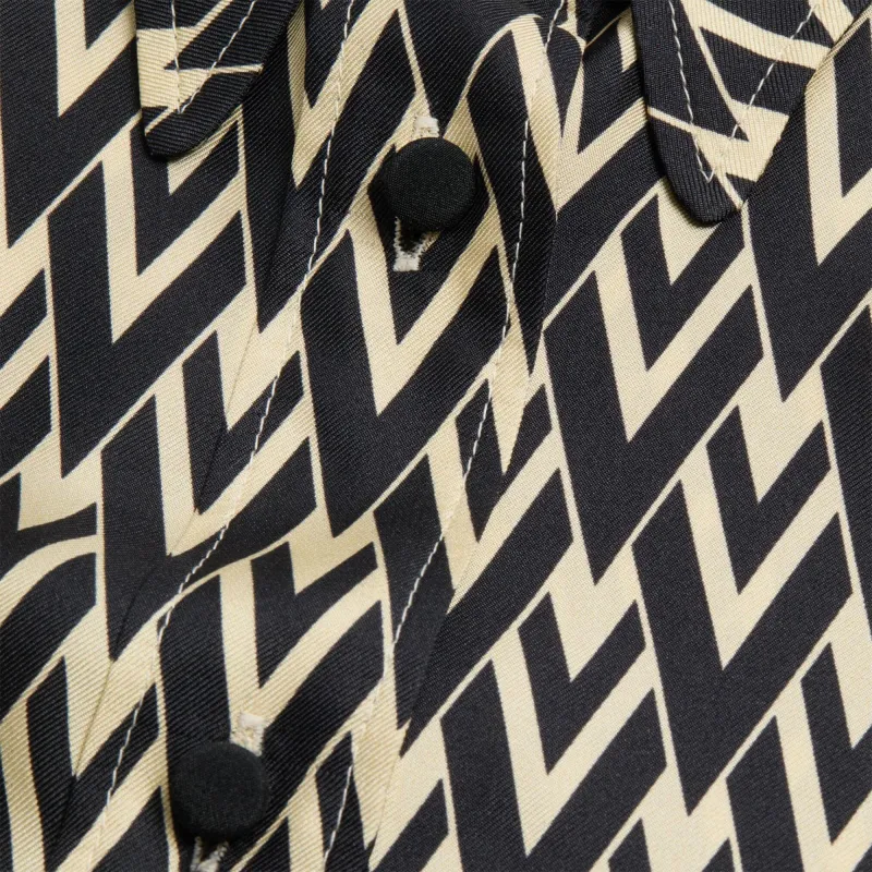Valentino Toute La V Monogram Long Sleeved Shirt-6