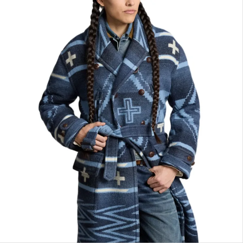 Polo Ralph Lauren x Naiomi Glasses FW24 Coats Unisex Indigo-2