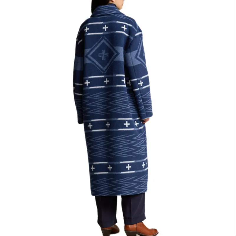 Polo Ralph Lauren x X Naiomi Glasses FW24 Coats Women's Indigo-2