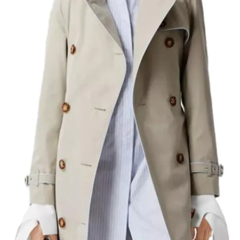Burberry SS23 Trench Coat Women's Beige-4