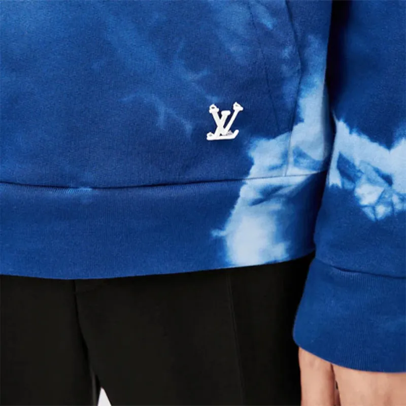 LOUIS VUITTON New Quarterly Products Of LV Sweatshirts Men Blue-4