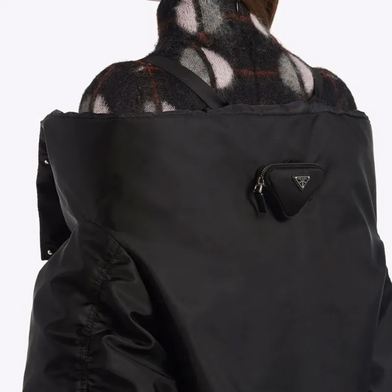 PRADA FW21 Puffer Jacket Women's Black-5