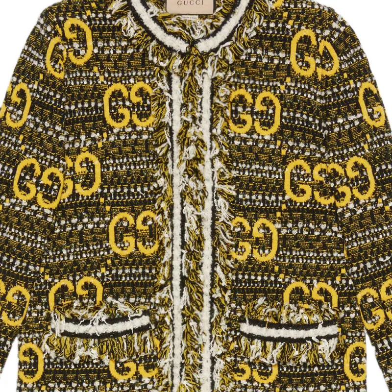 GUCCI Gg Monogram Jacket-4