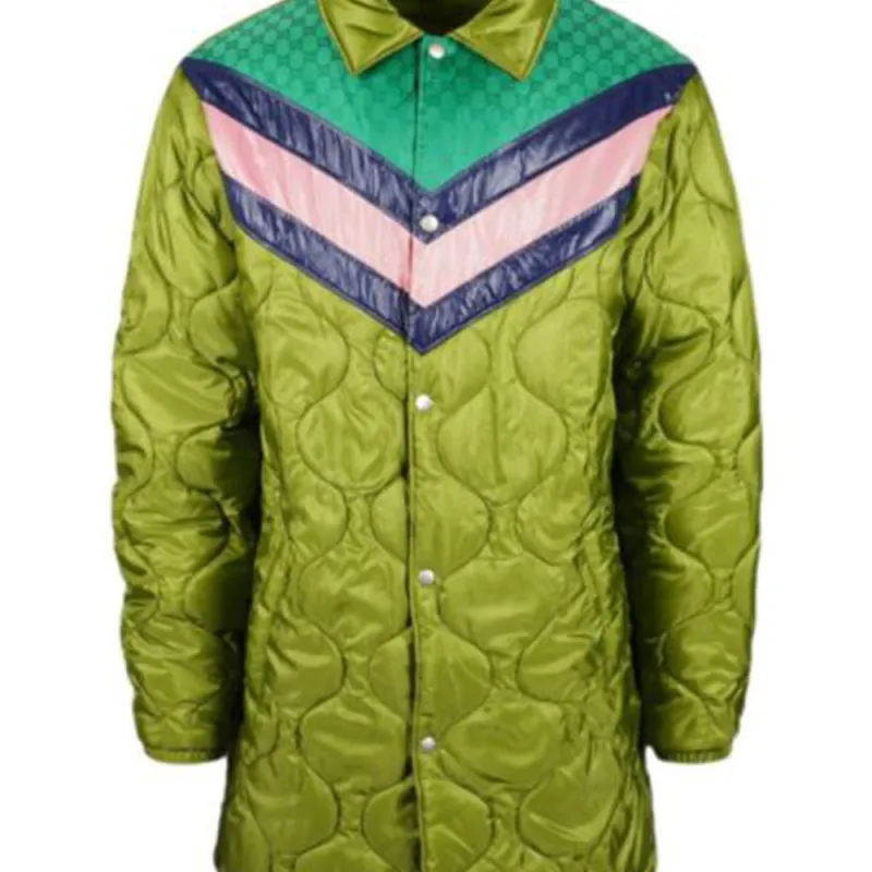 GUCCI SS23 Jackets Coats Men's Green-3