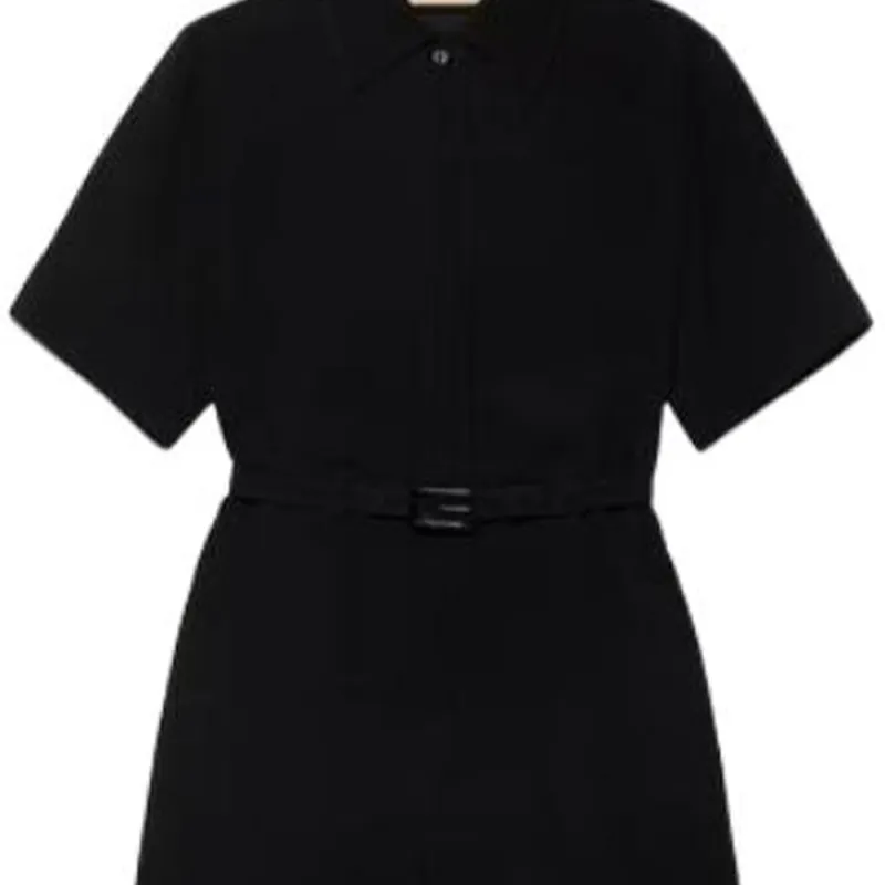GUCCI Crêpe Cady Short Jumpsuit-6