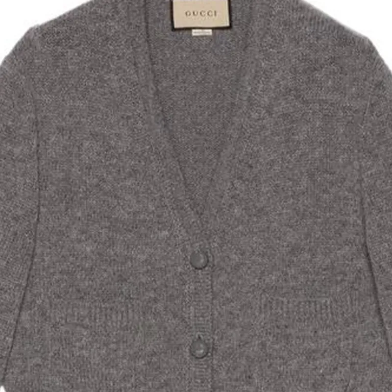 GUCCI V neck Cardigan-4