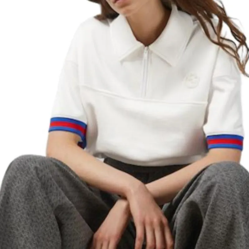 GUCCI Logo Patch Polo Shirt-1