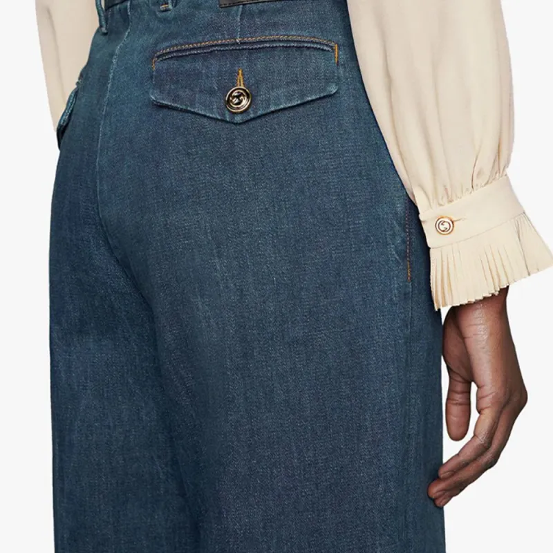 GUCCI Jeans Women's Blue-1