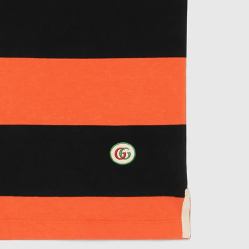 GUCCI Polo Shirts Men Orange-4