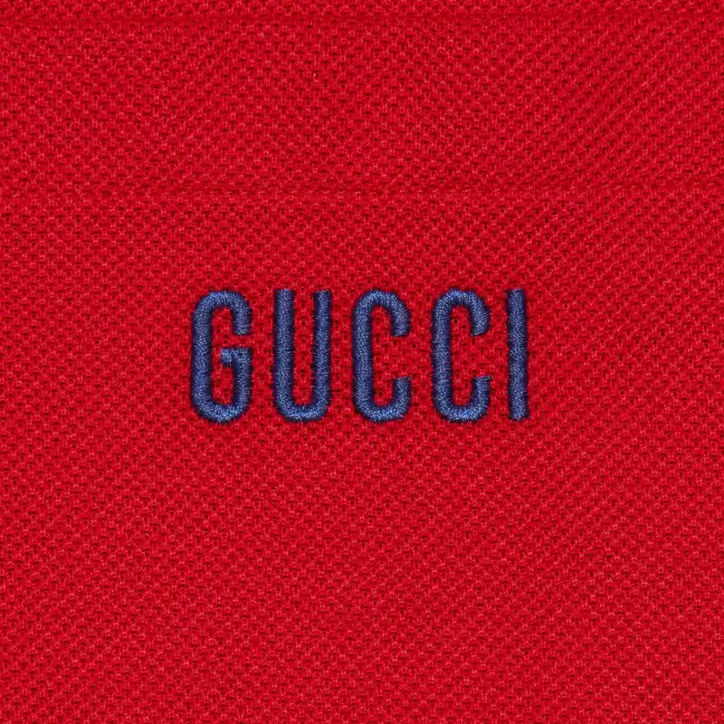 GUCCI SS23 Polo Shirt Men's Red-4