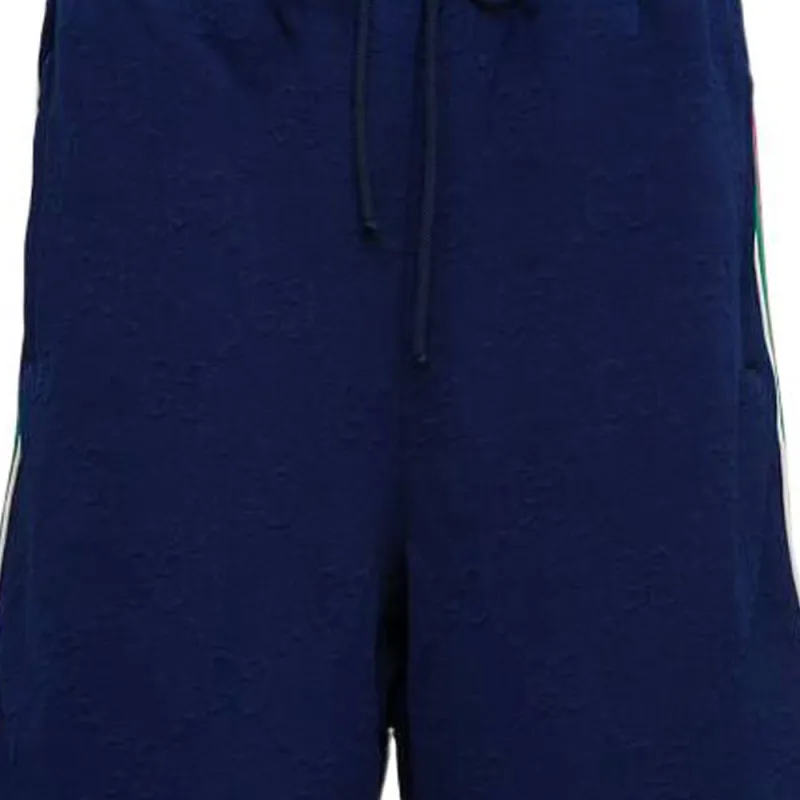 GUCCI SS22 Casual Shorts Men's Navy Blue-4