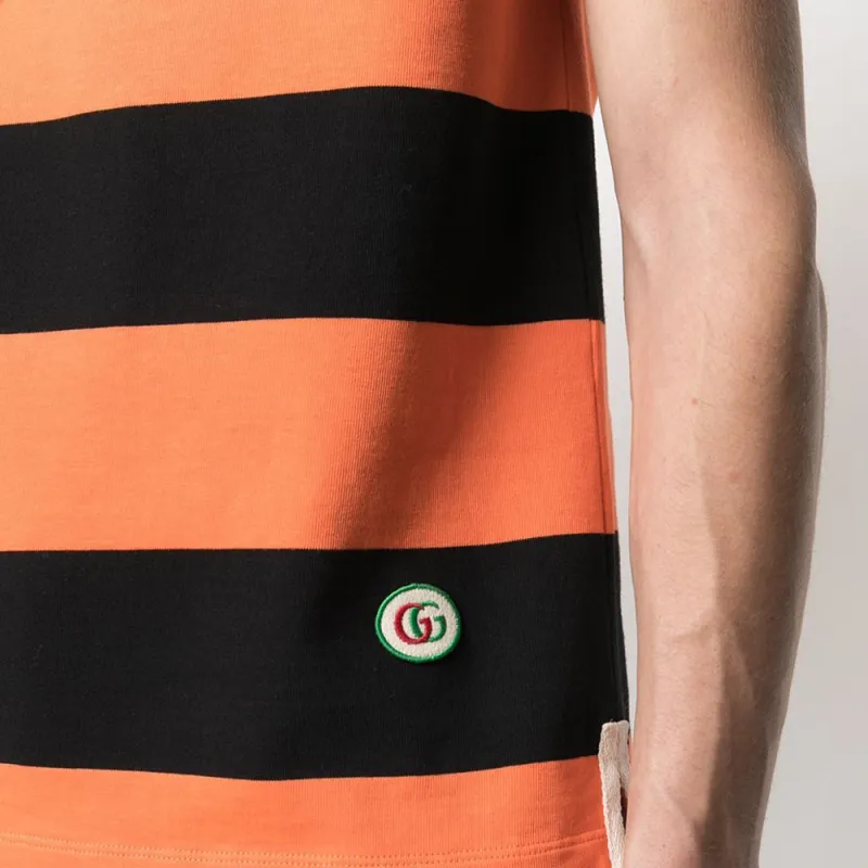 GUCCI Polo Shirts Men Yellow-4